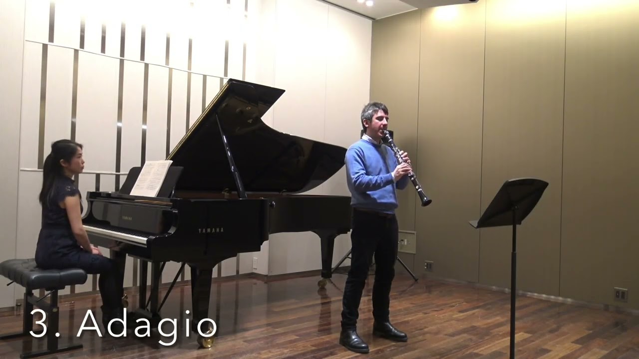 G. FACCHINETTI, CINQUE PEZZI FULVIO CAPRA, CLARINET TOMOYO MARUYAMA, PIANO