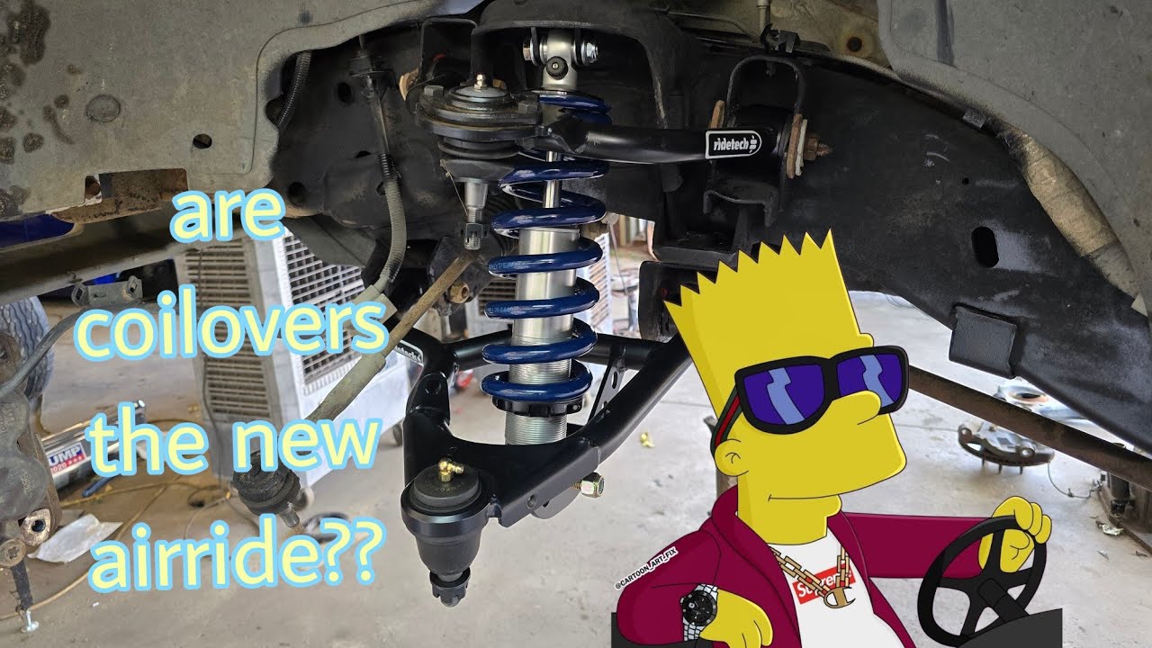 Installing complete Ride Tech coilover conversion on a 99-06 Chevy Silverado....part 1...Front Susp.