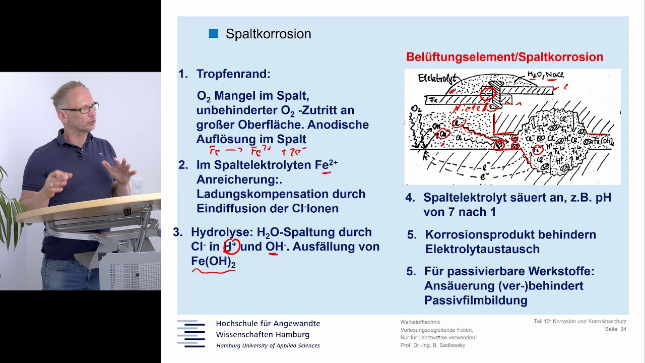 10c, Spaltkorrosion [Werkstofftechnik mit Prof. Sadlowsky]