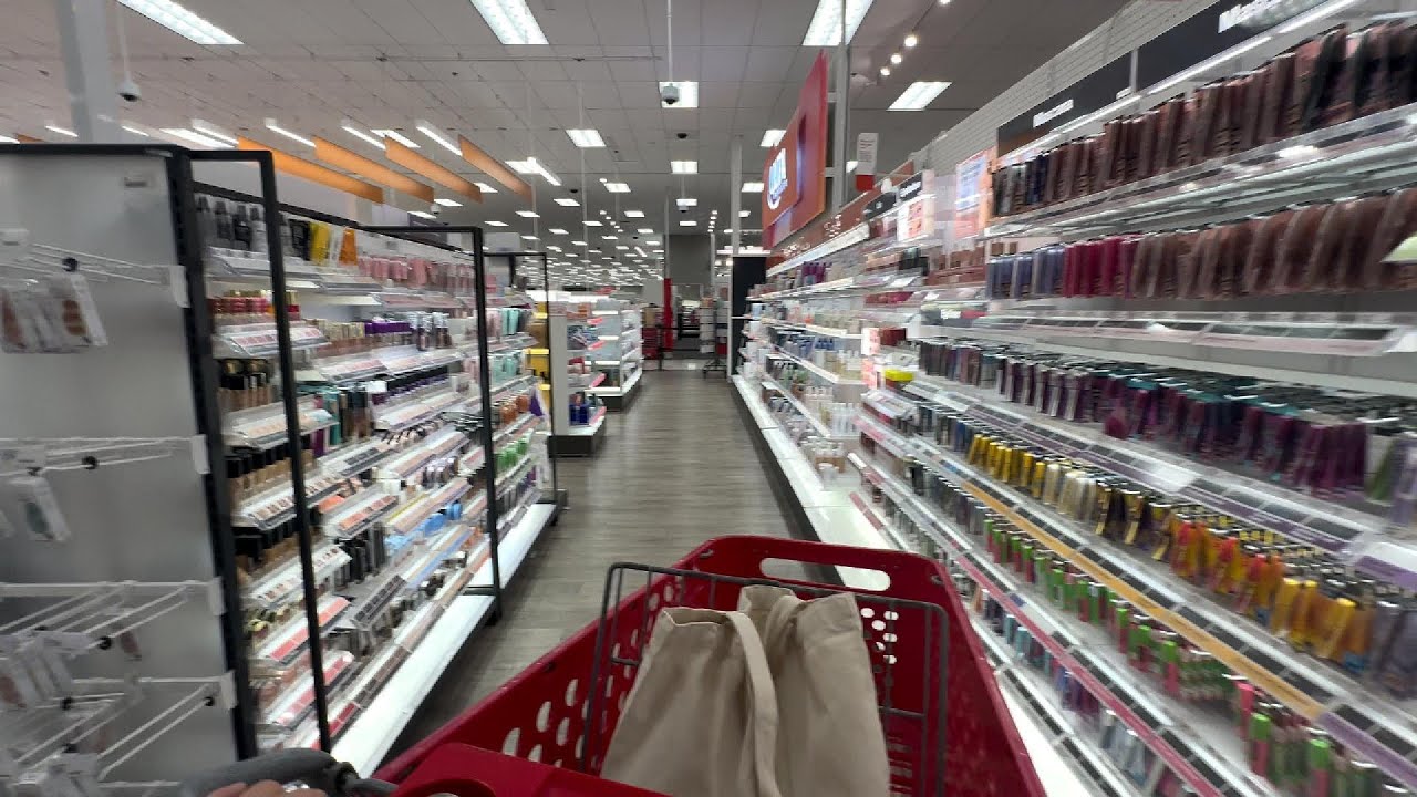 Target walkthrough ASMR (voiceover)