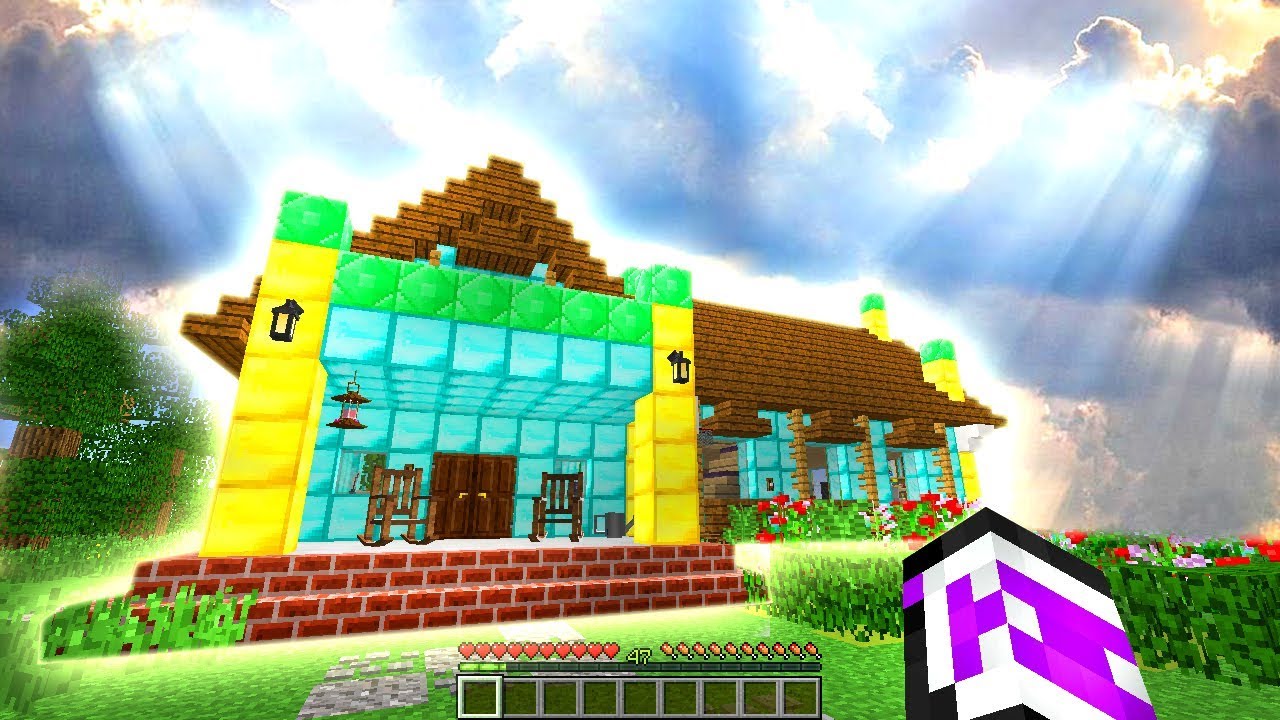 ¿¡DIOS CONVIERTE MI CASA EN DIAMANTES!? | MINECRAFT TROLL