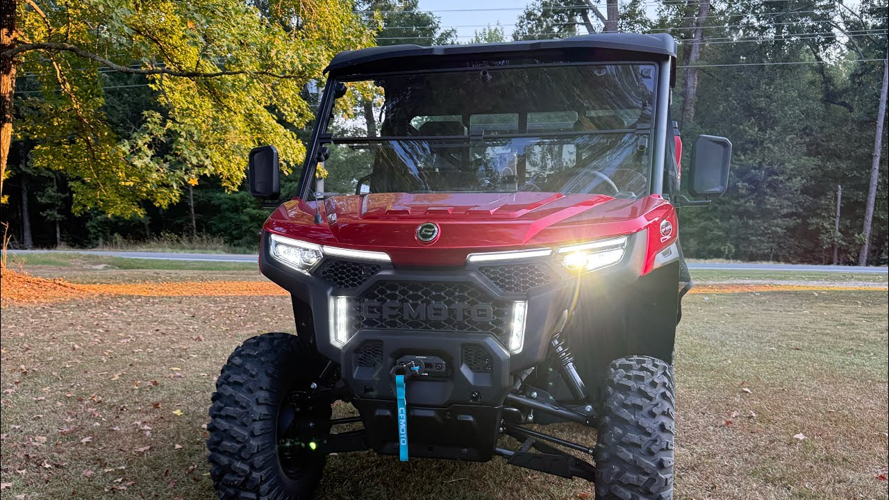 2025 CFMOTO U10 PRO! Walk around , overview and short ride !