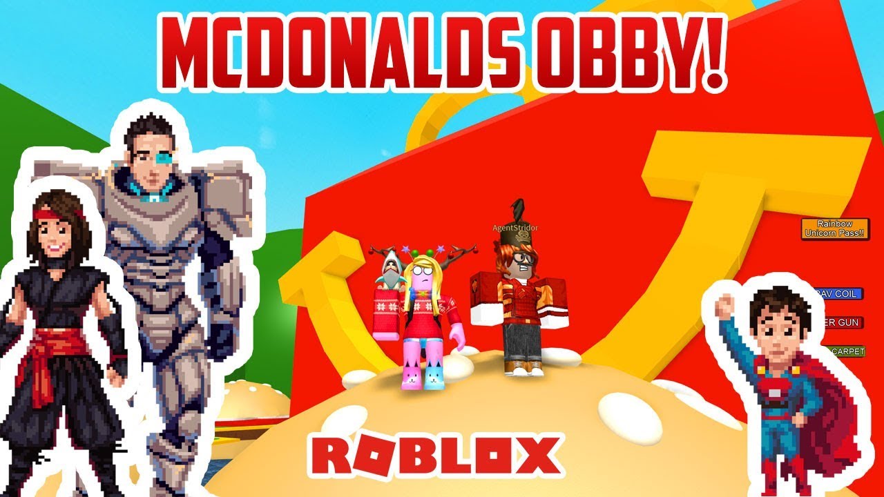 Roblox: ДАВАЙТЕ СЫГРАЕМ В МАКДОНАЛЬДС!