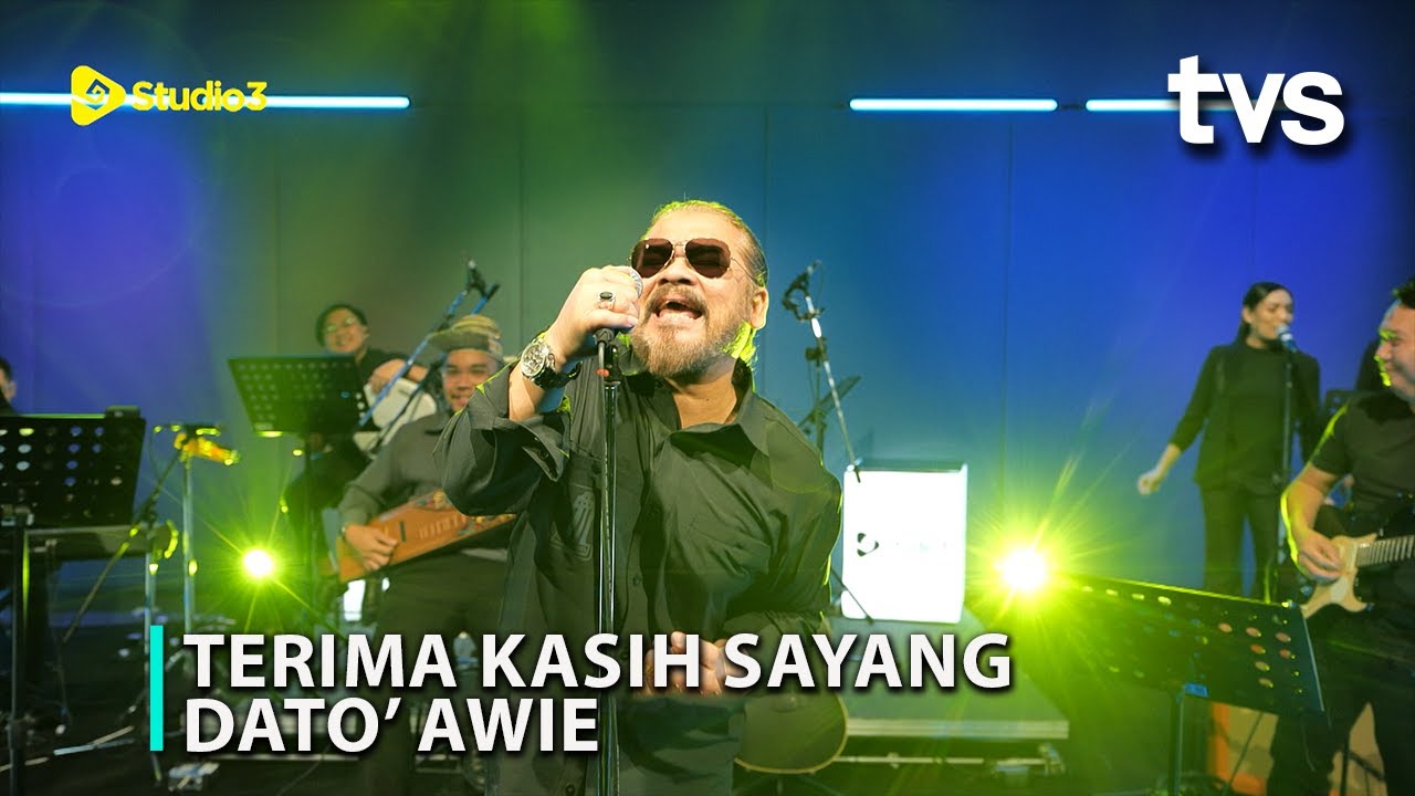 Dato' Awie - Terima Kasih | Studio 3 | TVS Entertainment