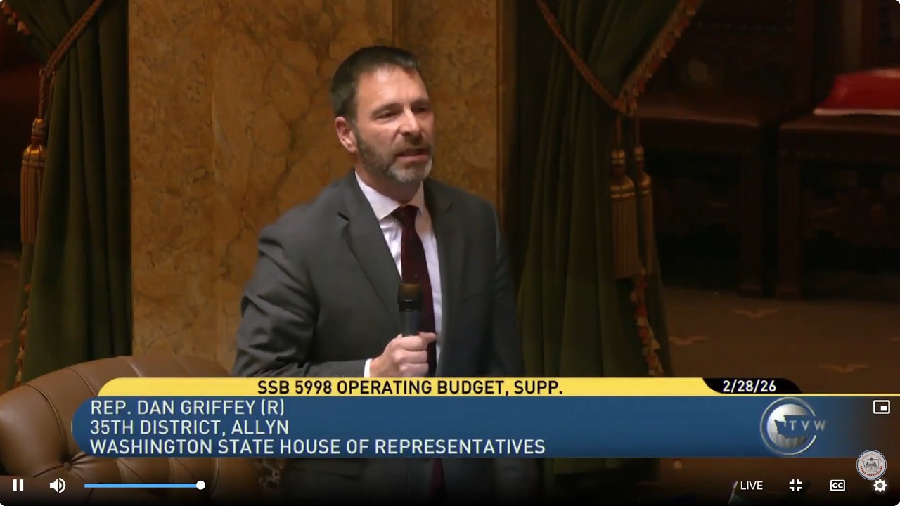 Rep. Dan Griffey: Stop Forcing Survivors to Pay While Abusers Get State-Funded Lawyers!
