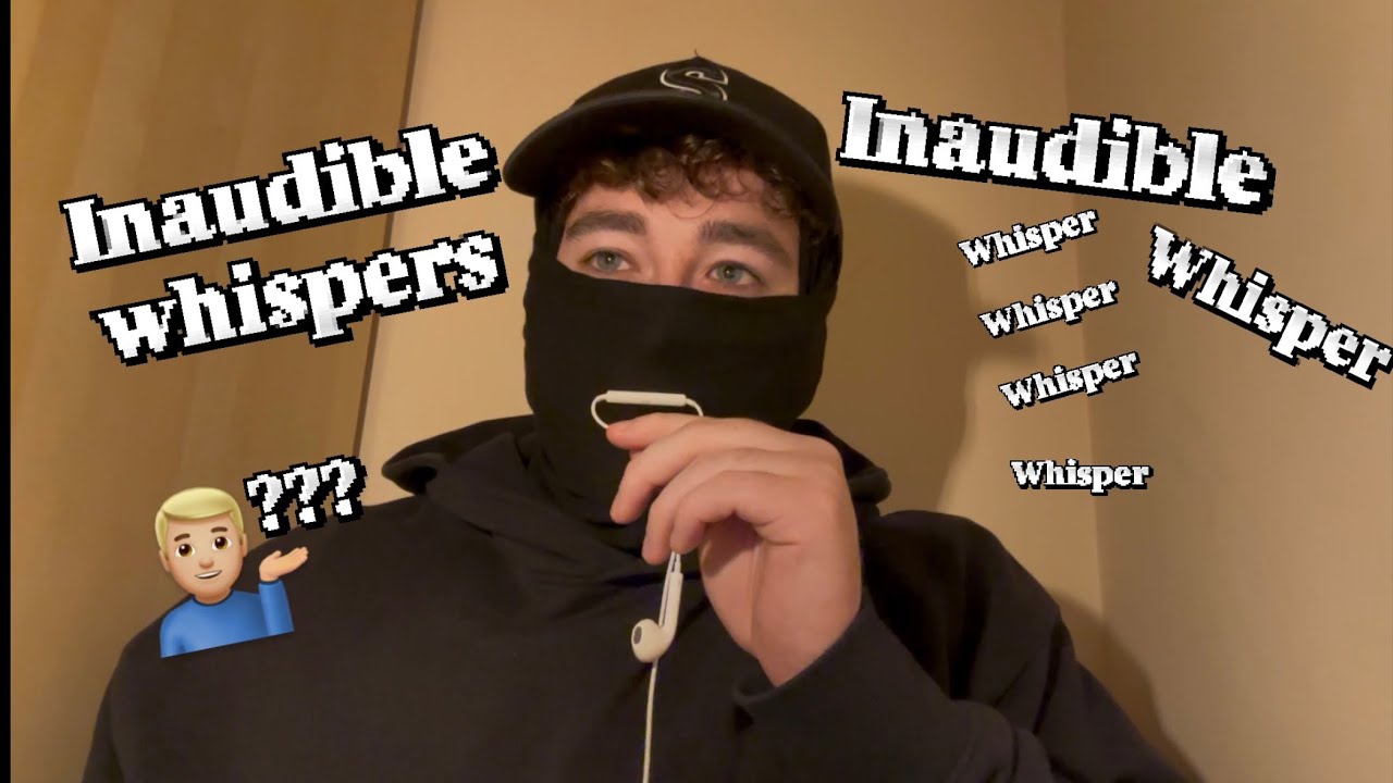 Inaudible whisper ASMR (series 1)