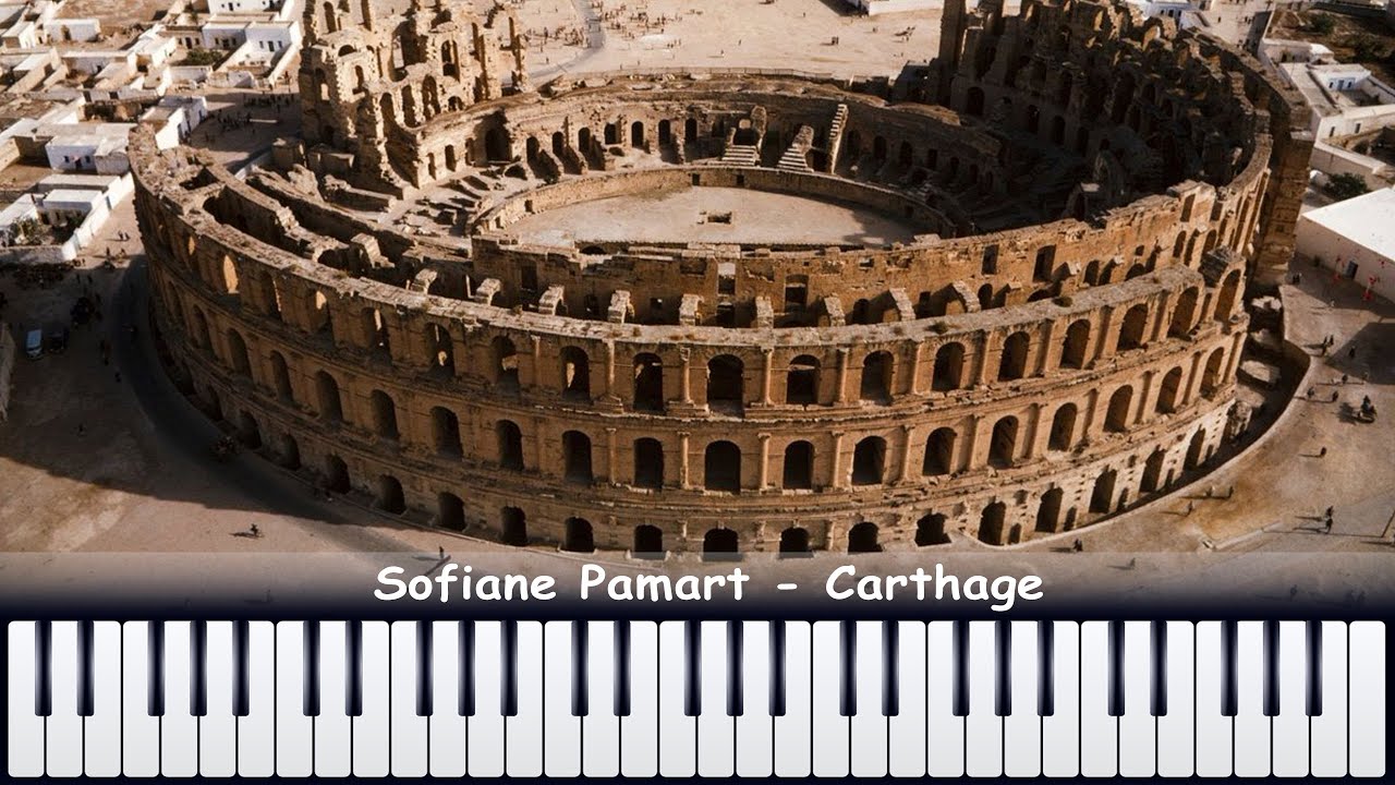 Sofiane Pamart - Carthage \ аранжировка для фортепиано