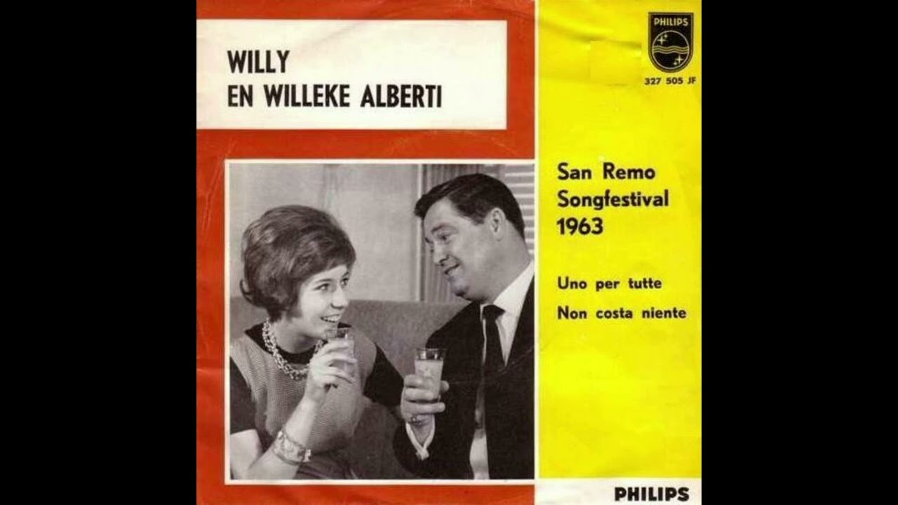 Willy & Willeke Alberti - Non costa niente.  (1963)