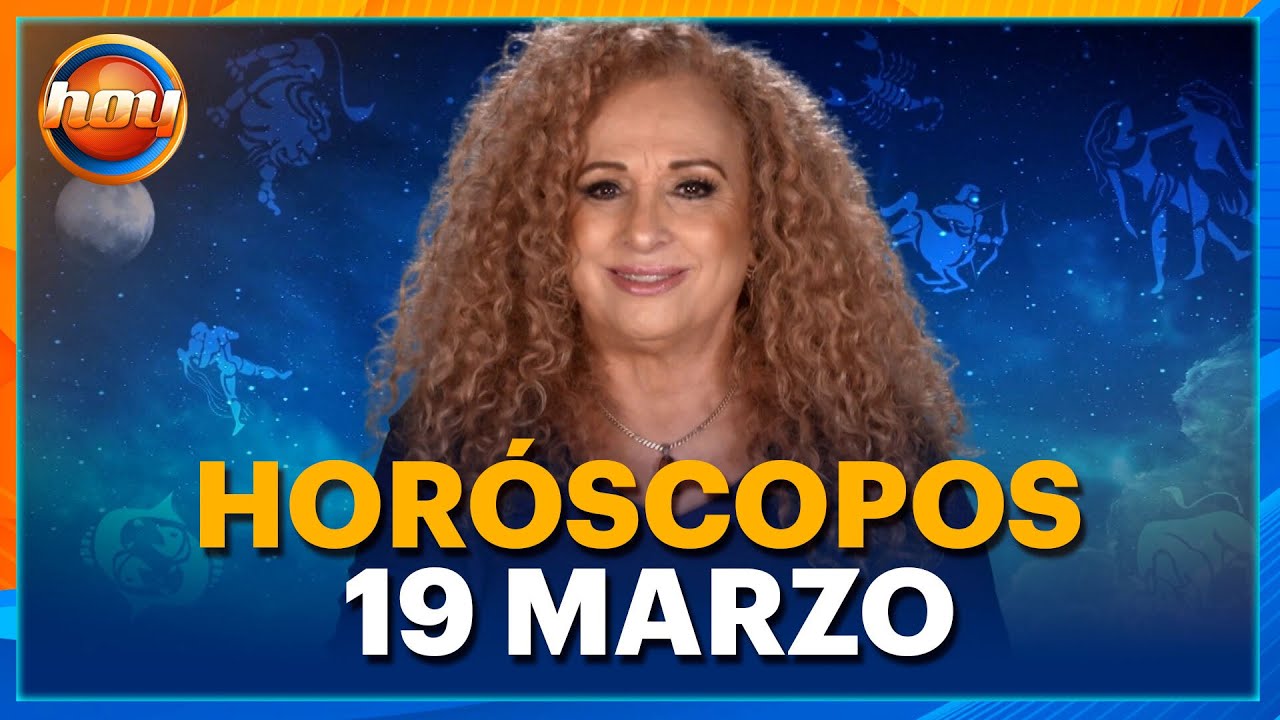 HORÓSCOPOS 19 de Marzo 2025 | Mizada Mohamed | Programa Hoy