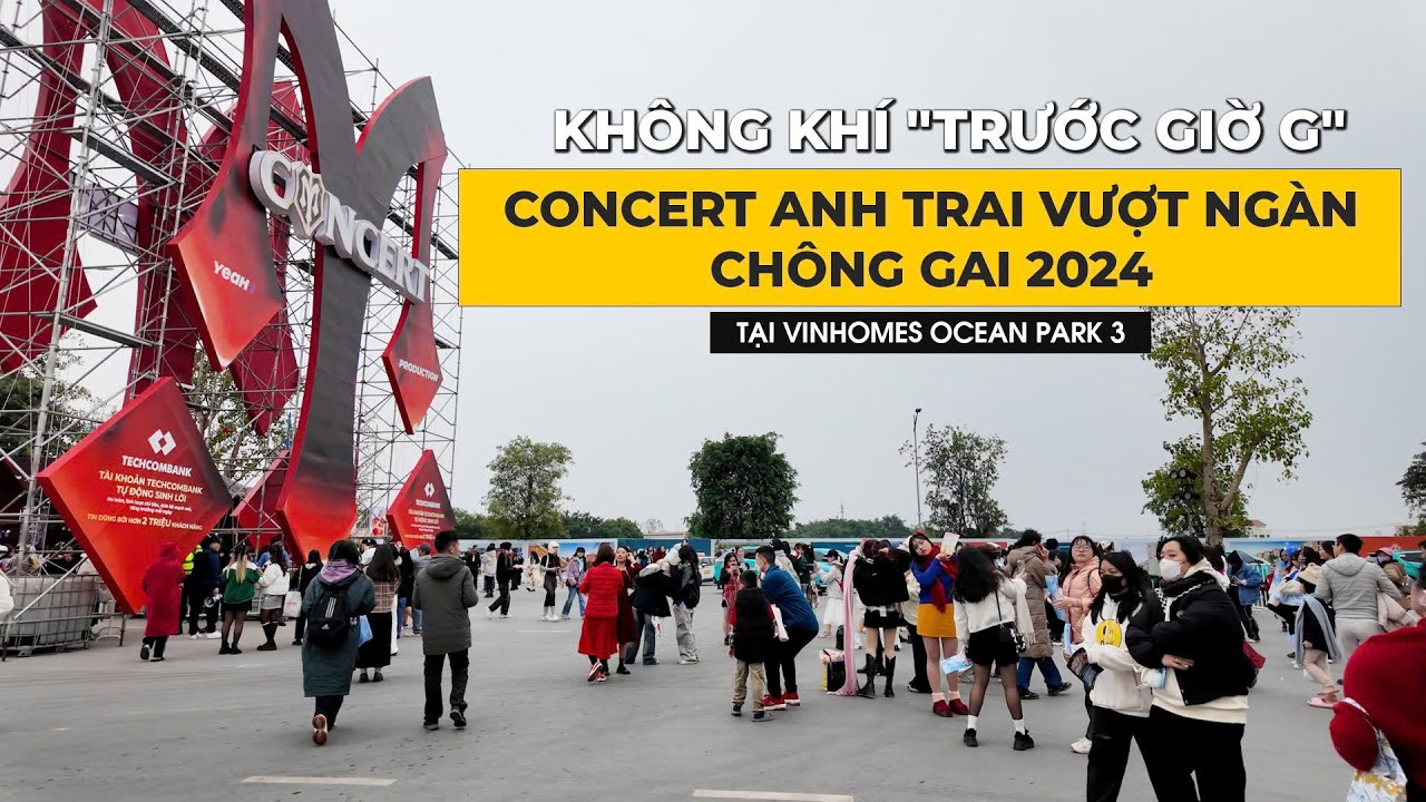 Không khí "trước giờ G" concert Anh trai vượt ngàn chông gai 2024