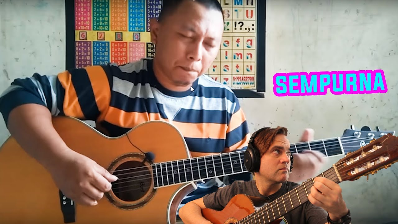 Sempurna - Andra N' The Backbone (fingerstyle guitar cover) reaction / Alip Ba Ta / Guitarist Reacts