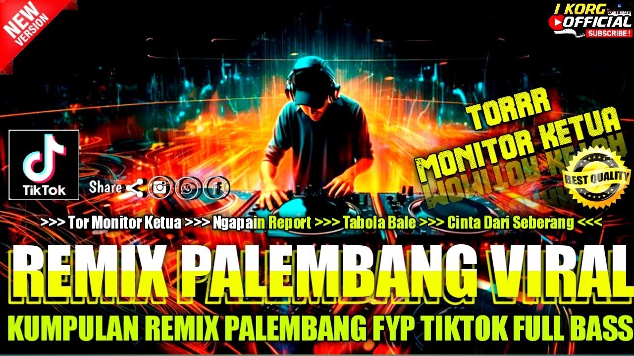 REMIX PALEMBANG 2026 VARIASI REMIX VIRAL TIKTOK KN 1400 FYP TIKTOK FULL BASS 