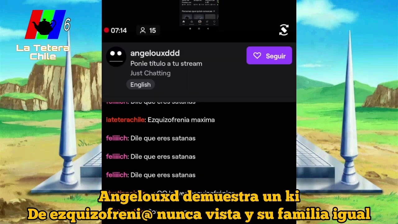 Angelouxd demuestra un ki de ezquizofreni@ impresionante y su familia también