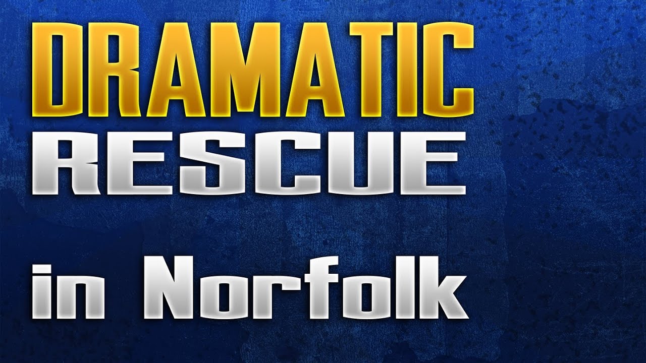 Dramatic river rescue on the Norfolk Broads
