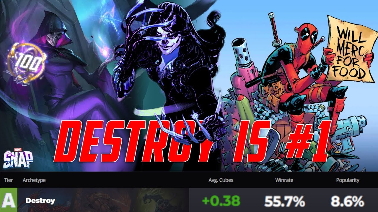 Destroy With Lady Deathstrike is the Best in Marvel Snap