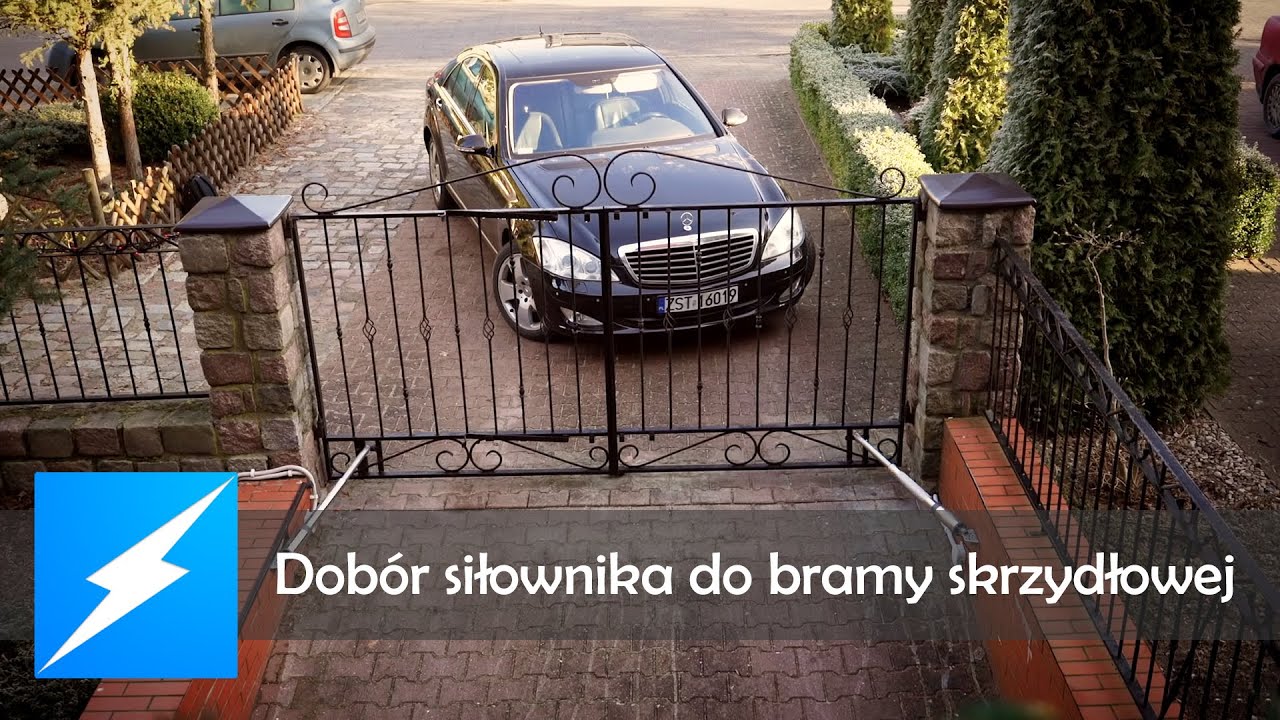 Jak dobrać siłownik do bramy skrzydłowej? - Elektrobim.pl