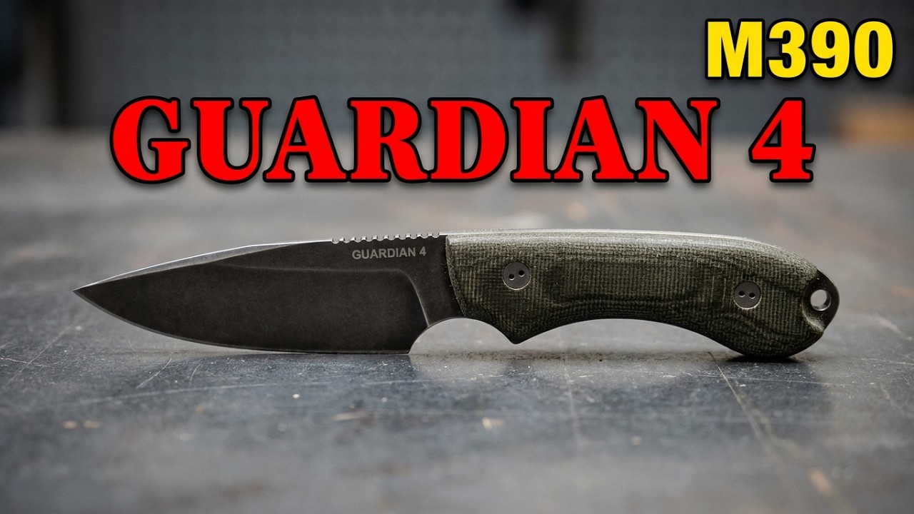 EDC: Bradford Knives USA - Guardian 4 - M390 / Micarta