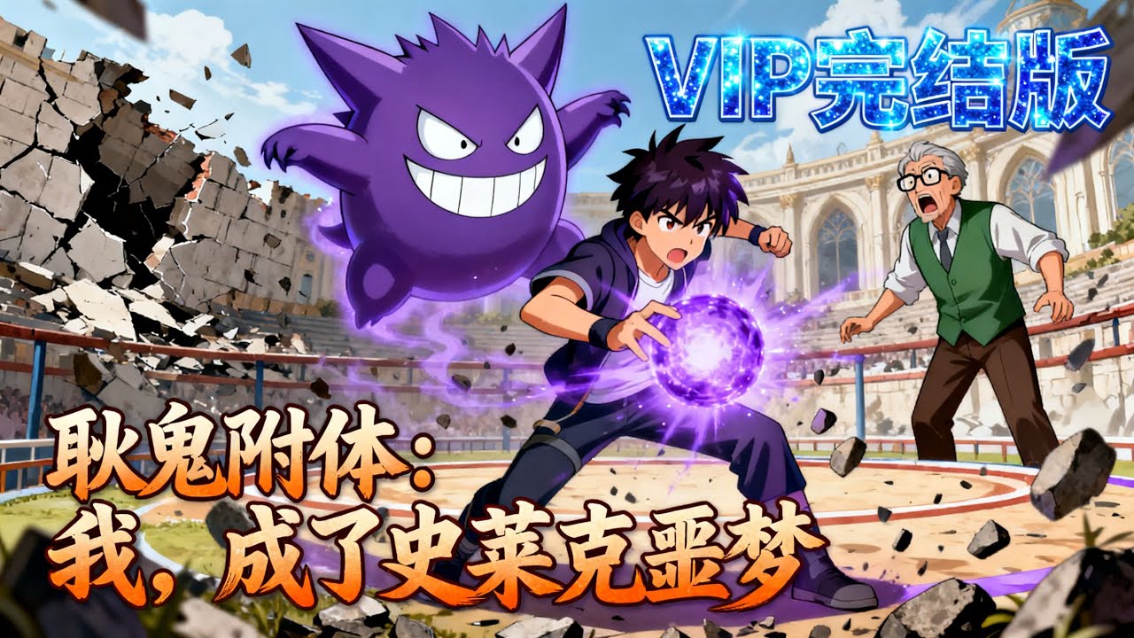【已完结】《耿鬼附體：我，成了史萊克噩夢》別人覺醒獸武魂，我直接召喚寶可夢耿鬼，當我的暗影球轟平擂臺時，玉小剛顫抖着問我到底是誰的傳承。