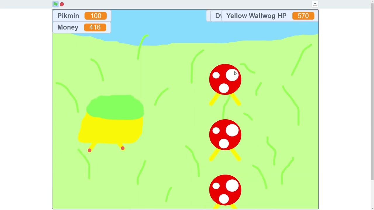 Pikmin Clicker on Scratch Trailer