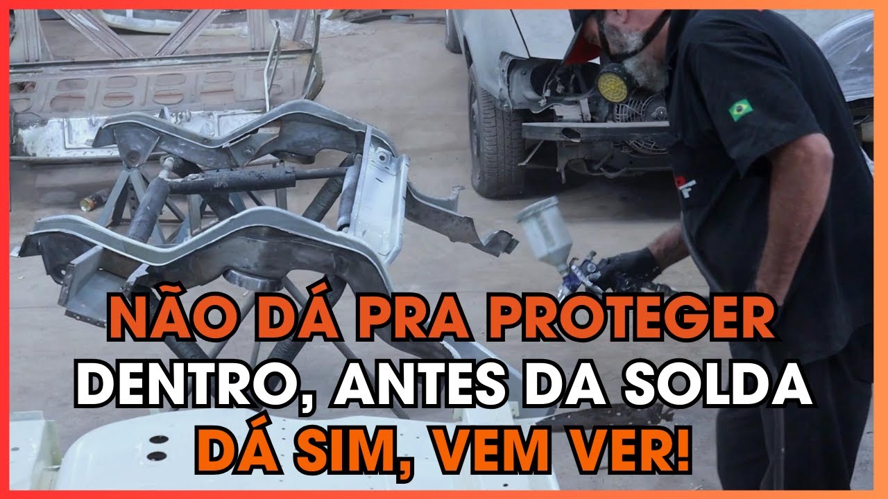 Limpando e Fazendo a Proteção das Longarinas por Dentro | OPALA DO DILAN