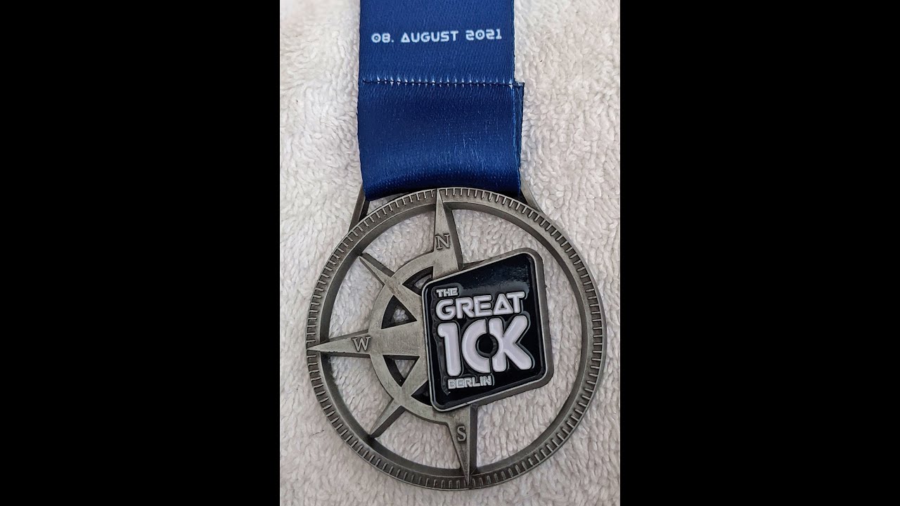 THE GREAT 10K BERLIN - 08.08.2021 - die ganze Strecke!