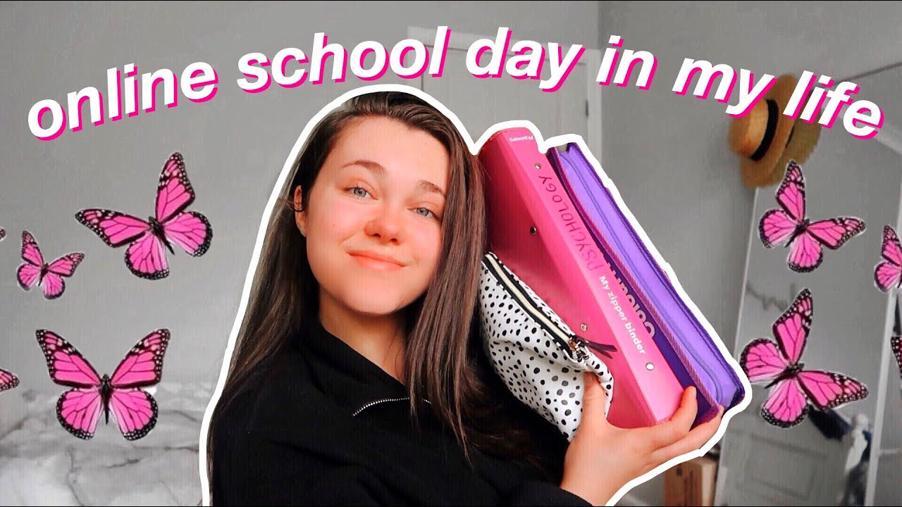 Productive Day in My Life During Online School! *quarantine*