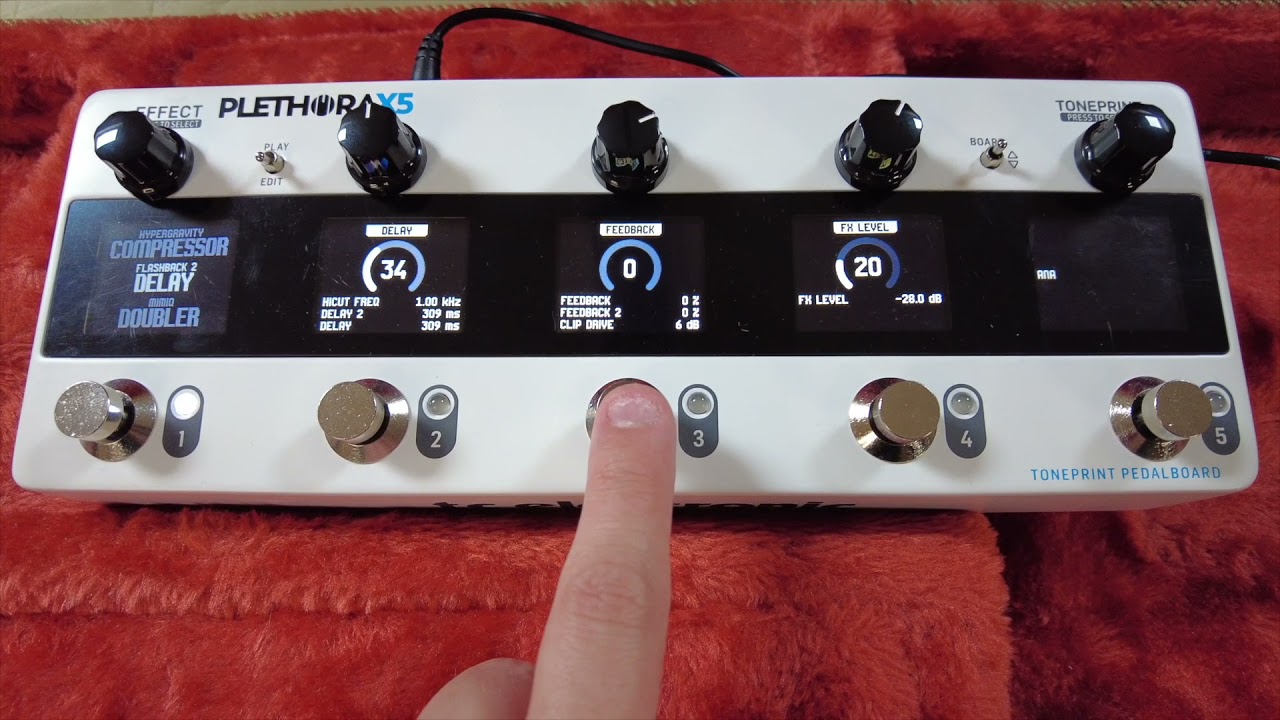 TC Electronic Plethora X5 | Diego Frasca | Puparo Music