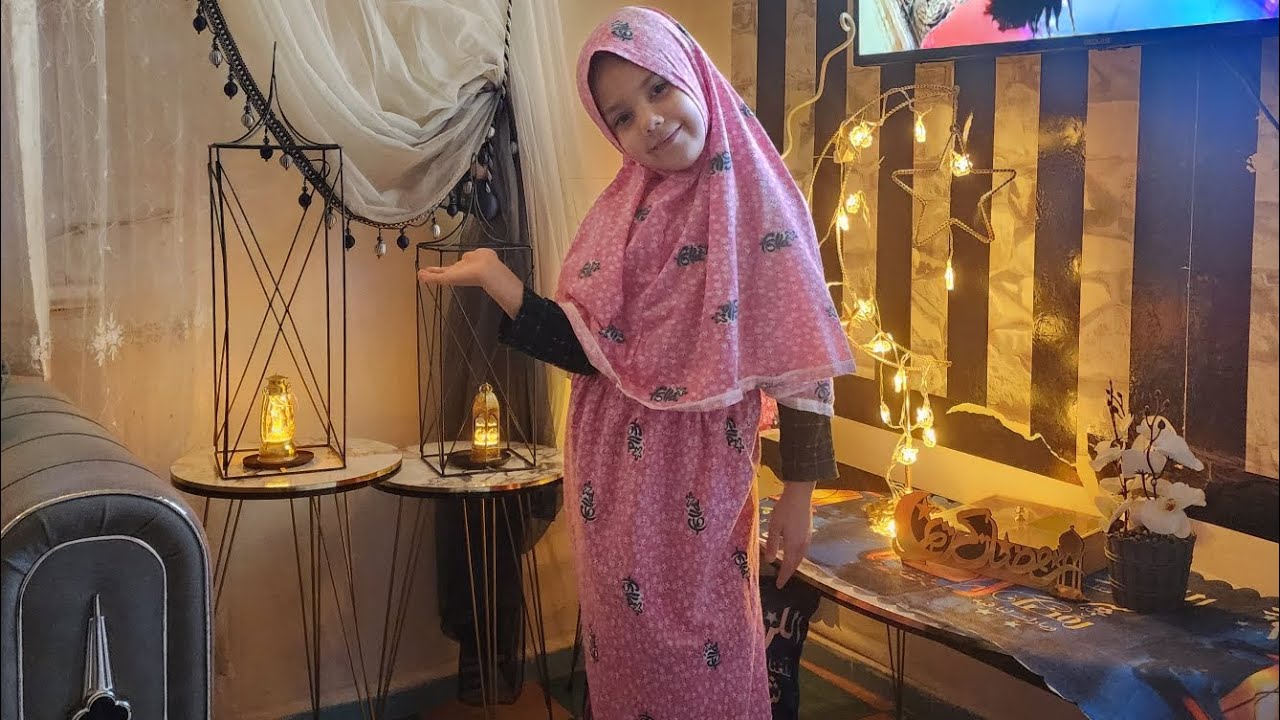 شترينا زينة رمضان وزين البيت جانيت وادم انبسطو كتيرر بقدوم الشهر الفضيل 🌜🕯