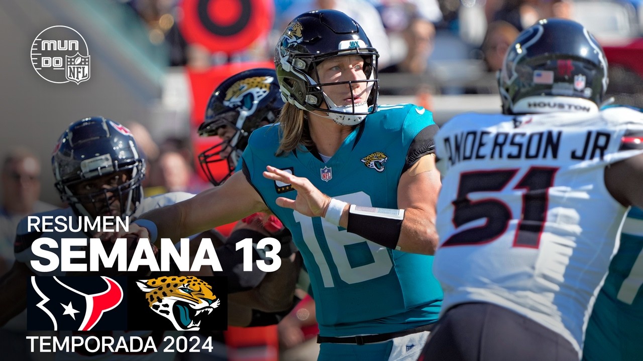 Houston Texans vs. Jacksonville Jaguars | Resumen NFL en español - Semana 13 | NFL Highlights 2024