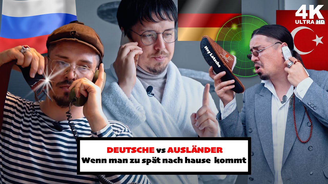 15# Vergleich: Deutsche | Türken | Russen - Nach Hause kommen.