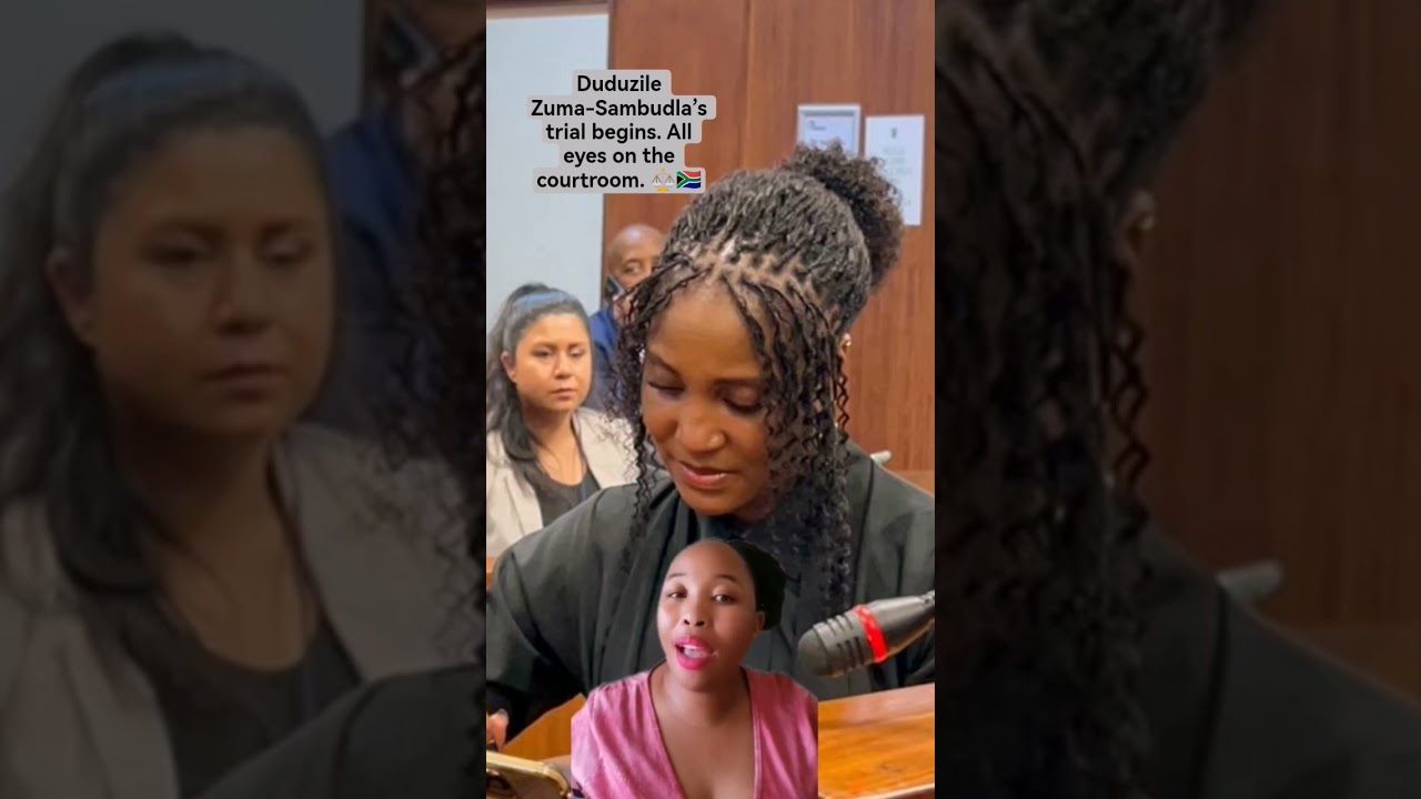 Duduzile Zuma-Sambudla&rsquo;s trial begins. All eyes on the courtroom. ⚖️🇿🇦#duduzilezuma