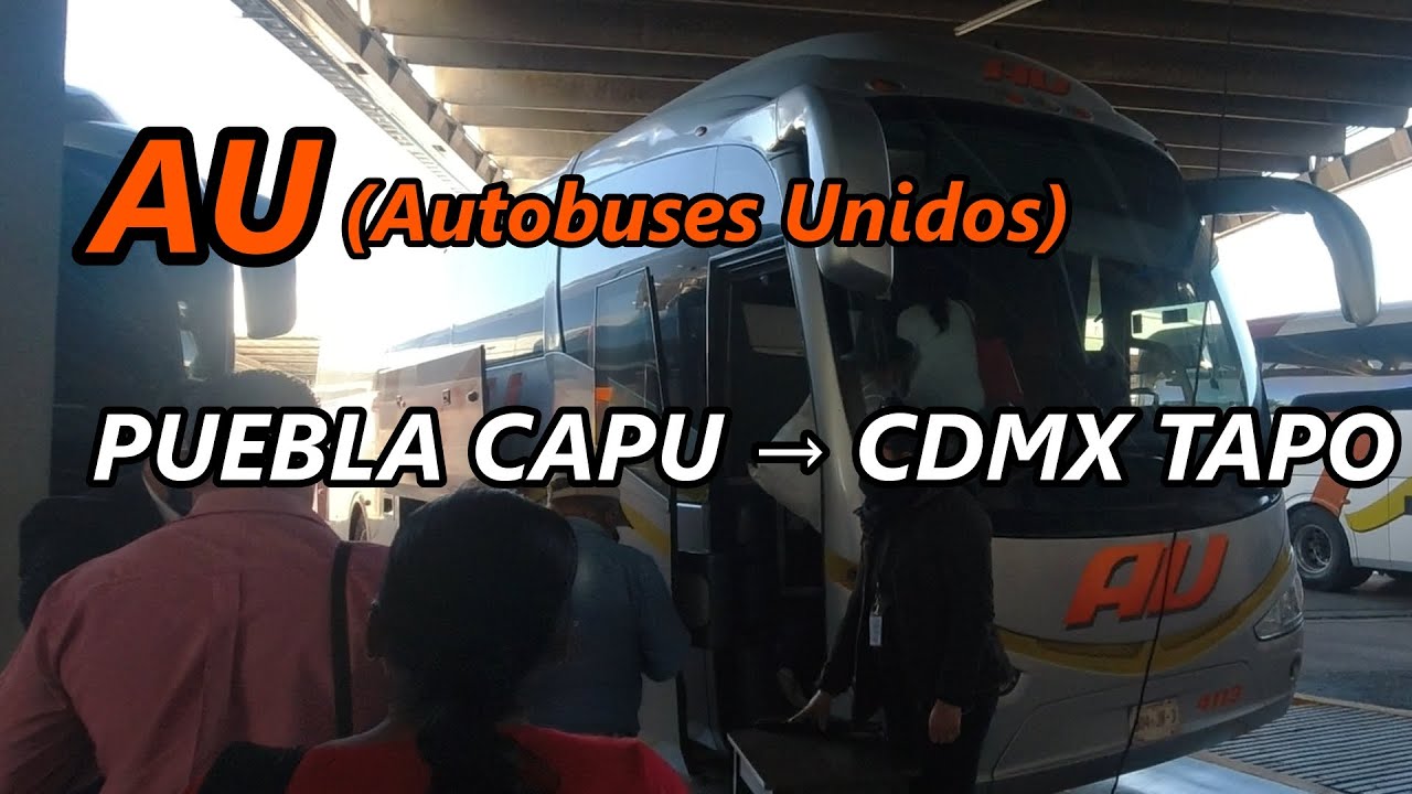Mexico🇲🇽 AU Autobuses Unidos Puebla CAPU → CDMX (Mexico City) TAPO | Vista de la ventana del autobus