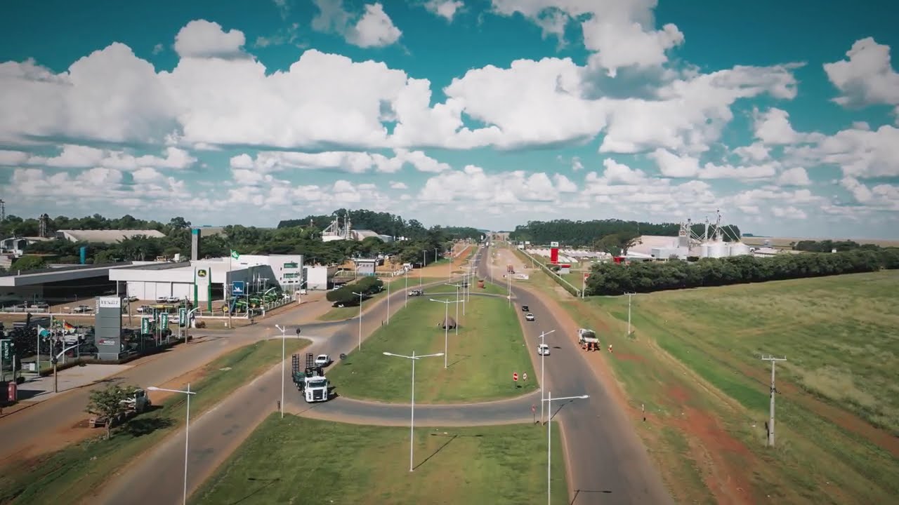 Chapadão do Sul visto por cima!!