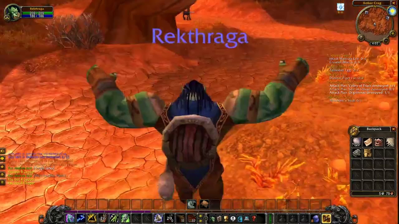 WoW Classic Story: Orc Shaman Episode 7: Kolkar Crag
