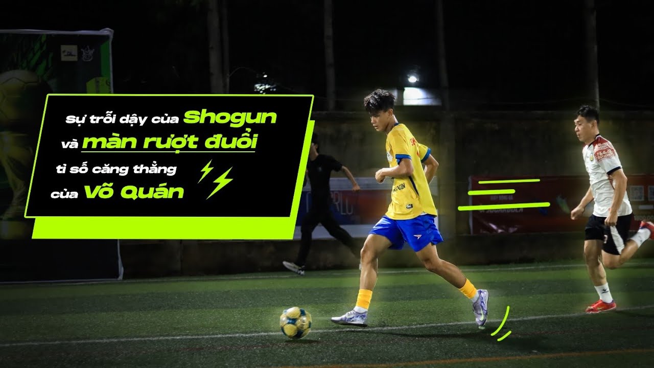 HIGHLIGHTS: SHOGUN HOTEL FC - VÕ QUÁN FC | MÀN RƯỢT ĐUỔI TỈ SỐ ĐIÊN RỒ