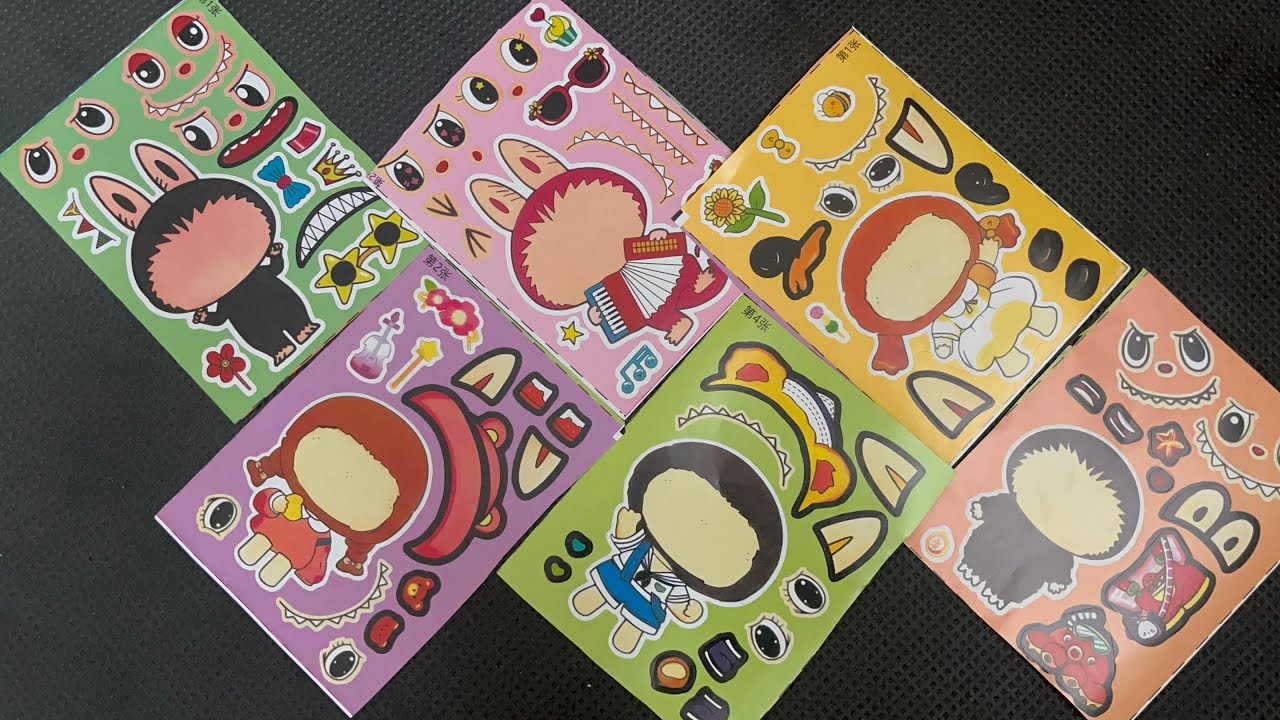 My little LABUBU 🥰 #sticker #asmr #labubu 