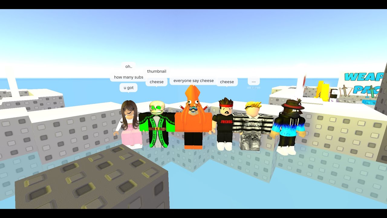 ROBLOX SKYWARS W/ ZOMBREAD & BLAKE! - MozzRY