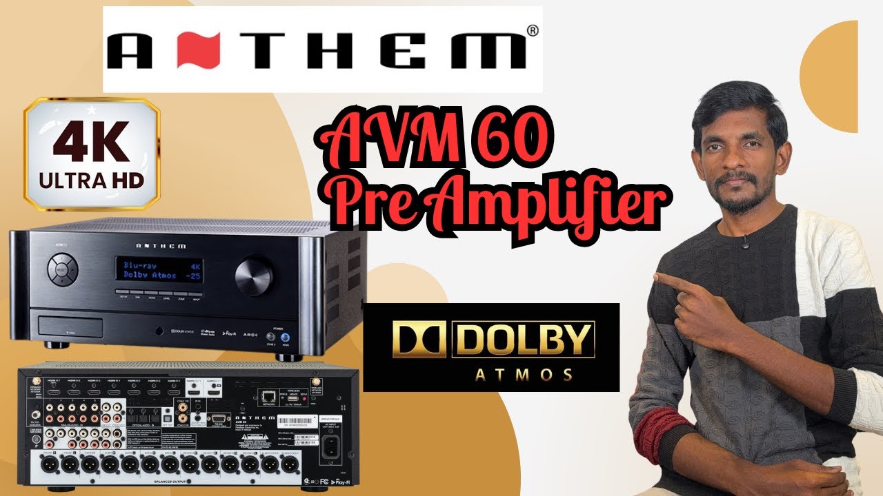 Anthem Avm60 Dolby Atmos 11.2 Pre Processor For Sales 