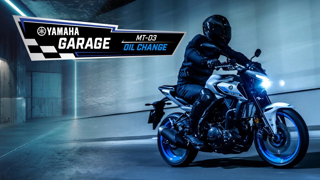 How to Change the Oil on a Yamaha MT-03 | #Yamaha DIY Garage