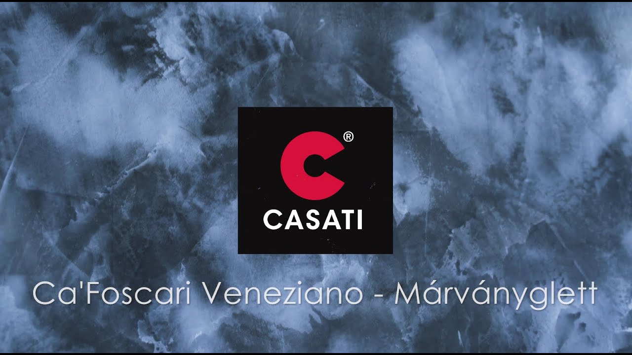 Márvány felület Ca'Foscari Veneziano dekorglettel - Casati Color