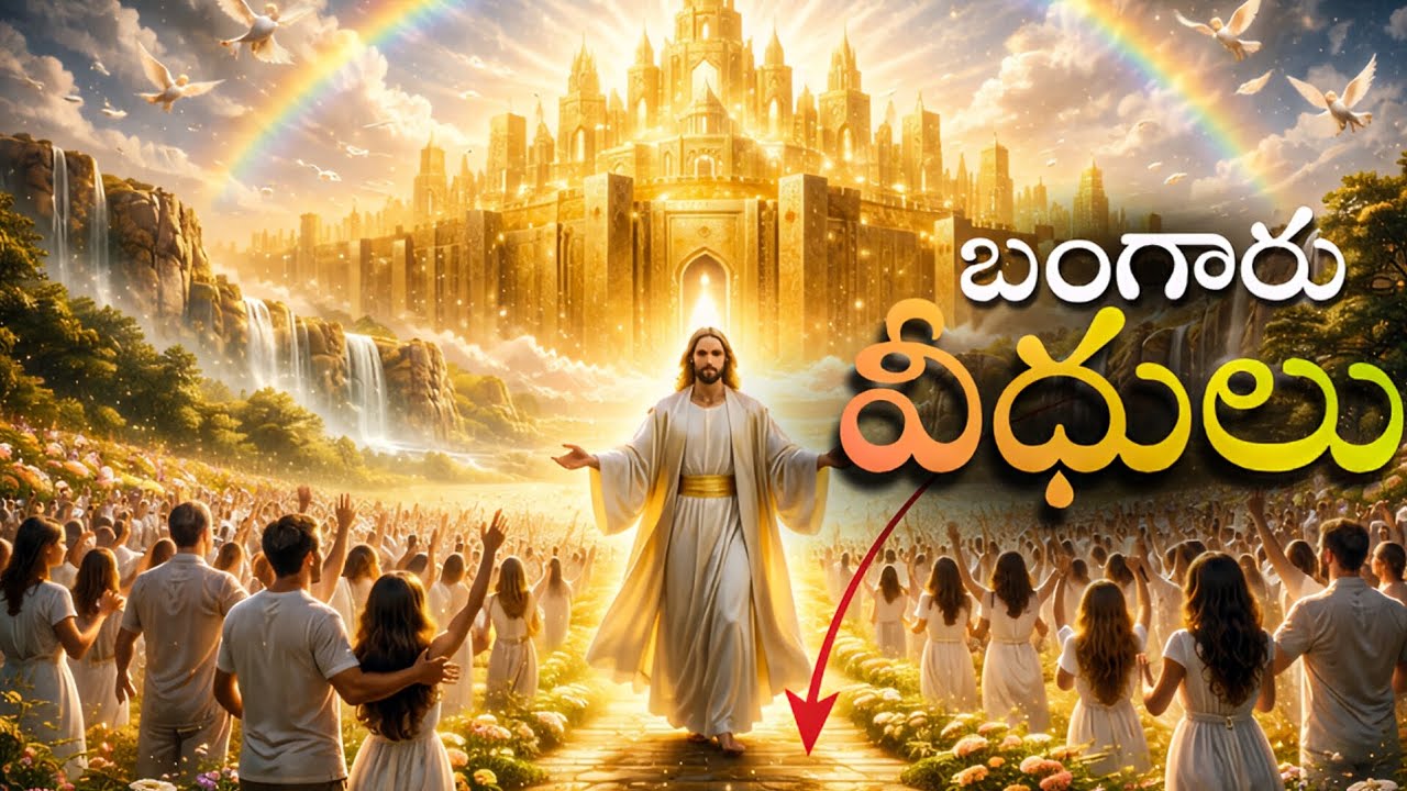 పరలోకములో బంగారు వీధులు?? ❌️❌️ ఒక గొప్ప మర్మం #ప్రకటన 21 #revelation 