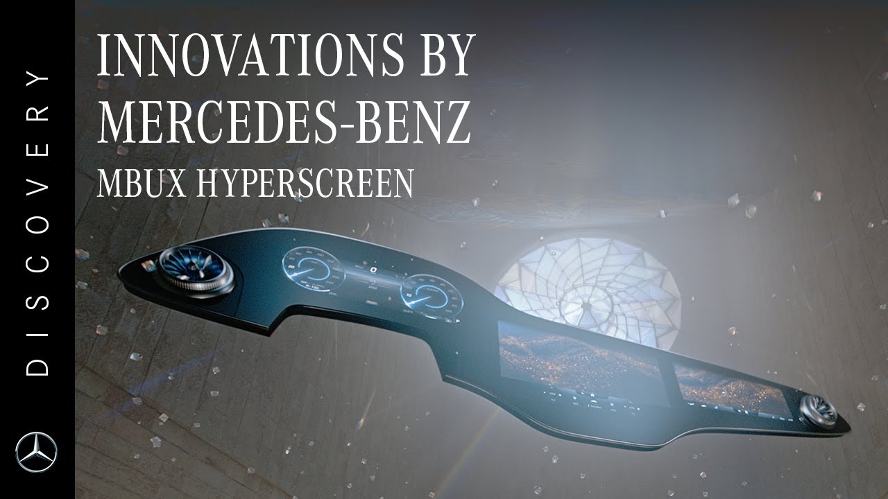 Innovations by Mercedes-Benz | MBUX Hyperscreen