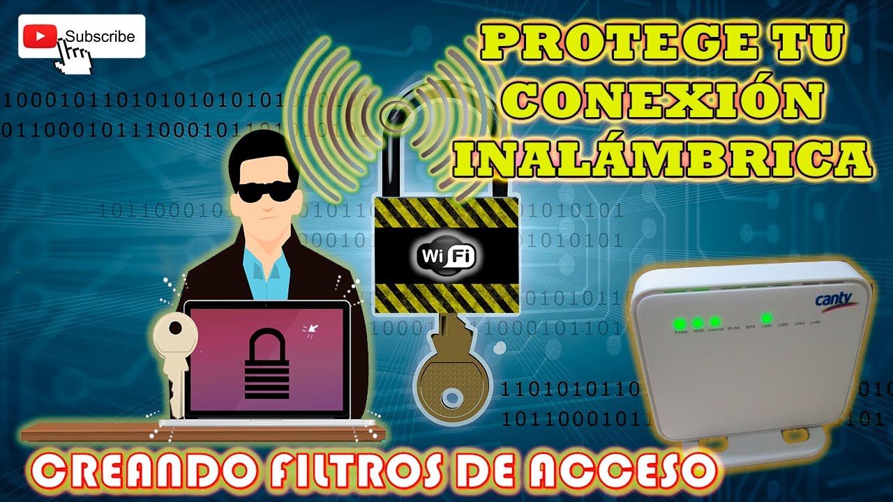 FILTRADO MAC¡ La protección WIFI más Efectiva | Router ADSL HUAWEI HG531