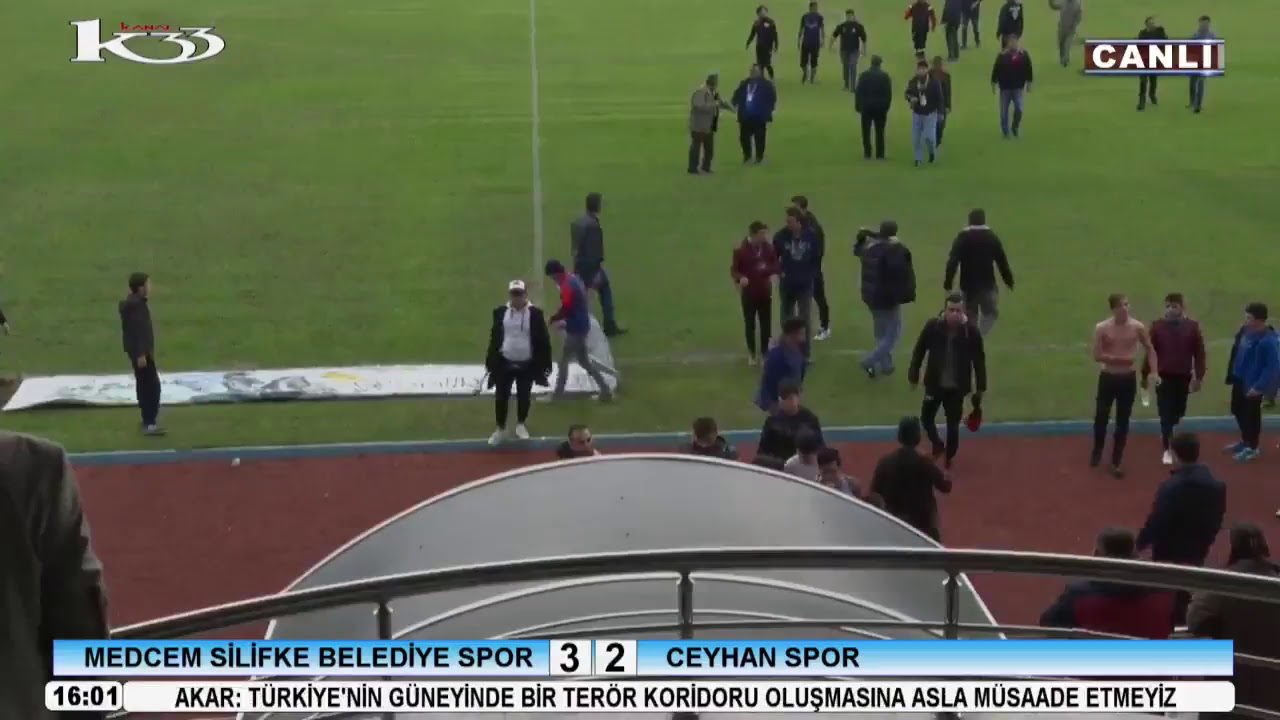 MEDCEM SİLİFKE BELEDİYE SPOR                  CEYHAN SPOR  2. yarı