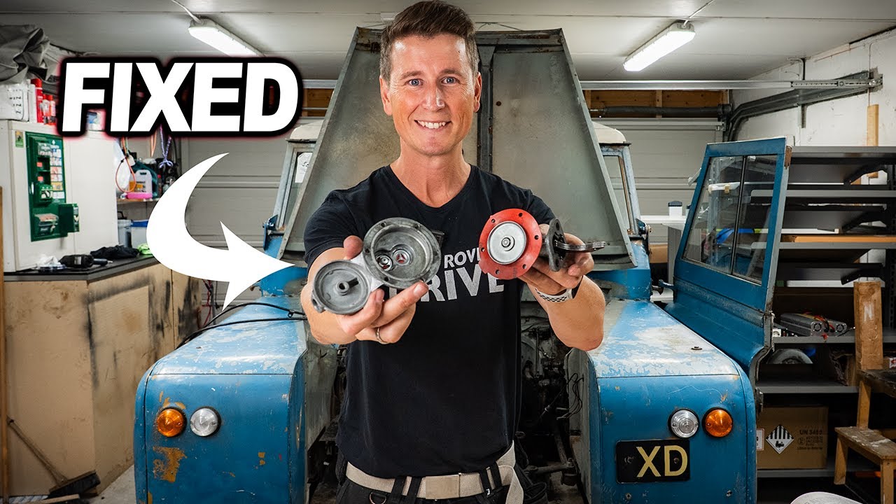 CLASSIC LAND ROVER SERIES 2A RESTORATION PT9 - FUEL PUMP REBUILD and CARBURETTOR OVERFLOW FIX