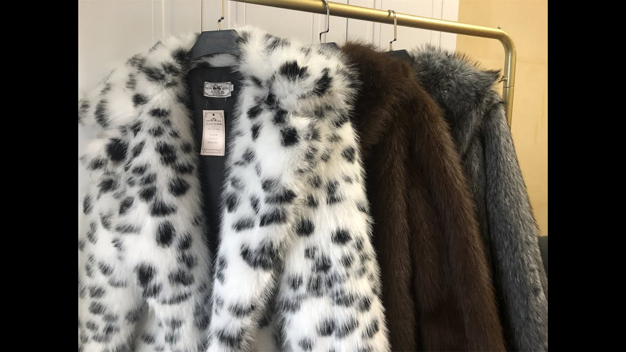 Winter Long Faux Fur Coats for Men
