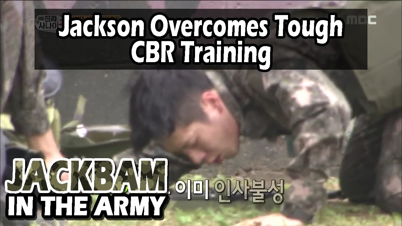 [Real men] 진짜 사나이 - Jackson Did Great While Enduring CBR Gas Training 20160529