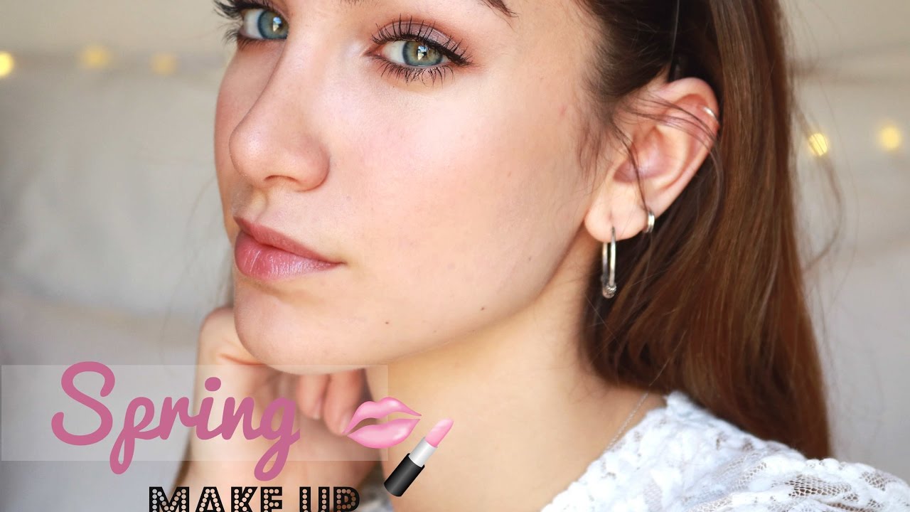 Rutina de maquillaje en PRIMAVERA! || Paulabrookie