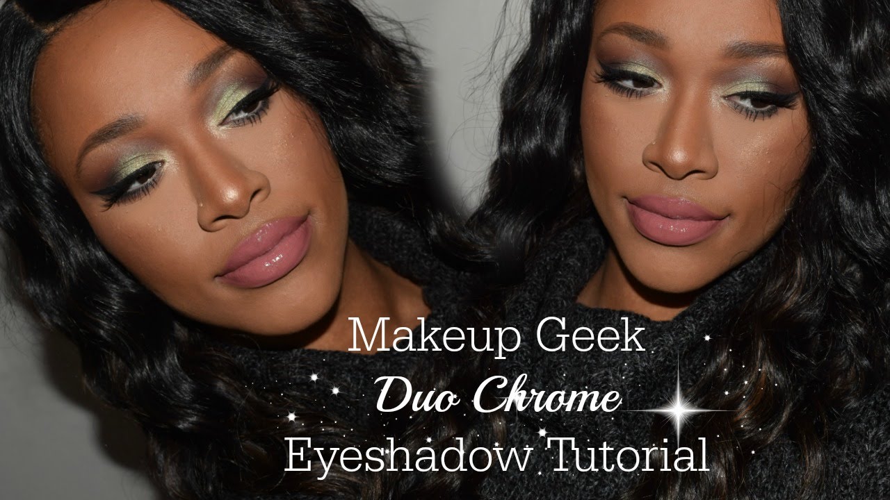 Makeup Geek Duo Chrome Eyeshadow Tutorial