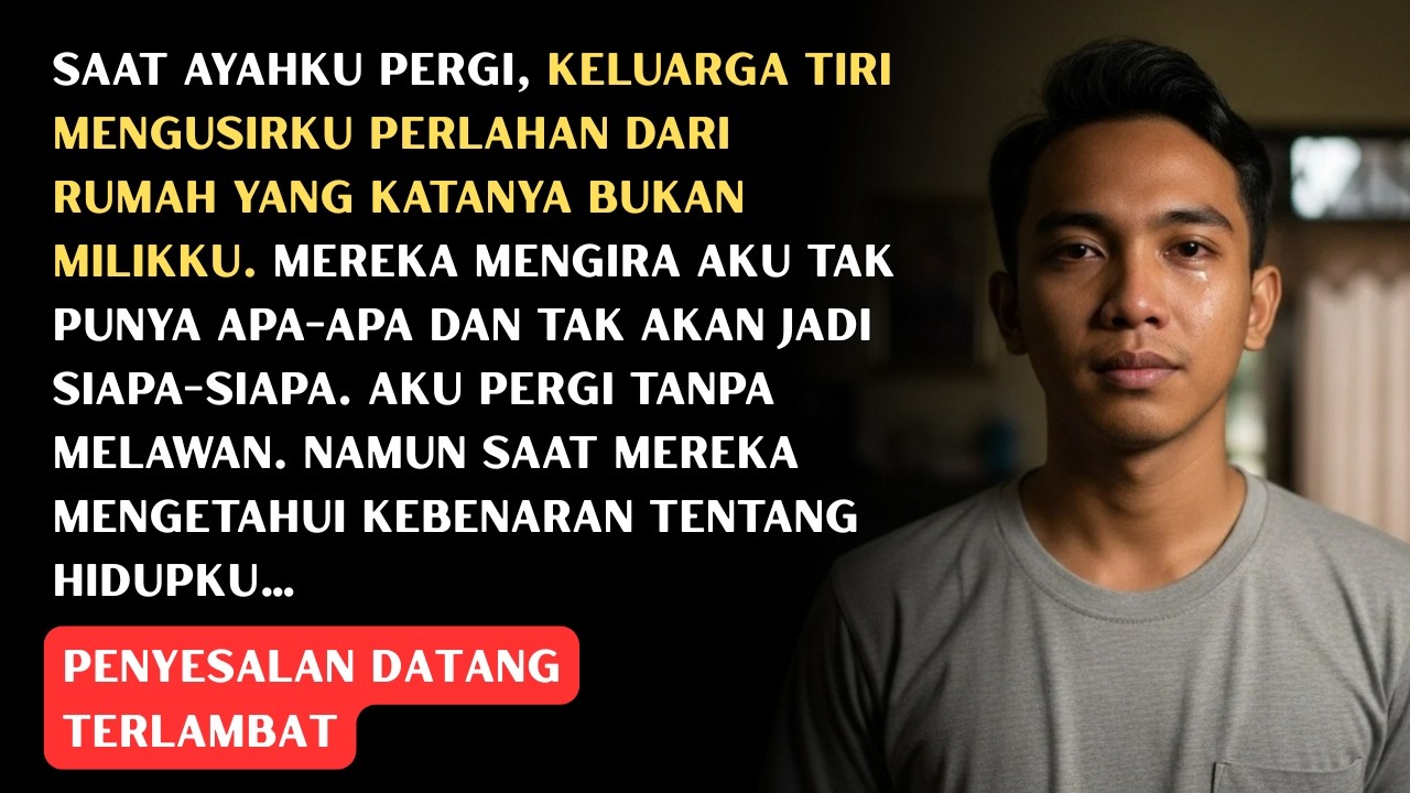 DIUSIR KELUARGA TIRI SEPENINGGAL AYAH KANDUNGKU, MEREKA SYOK SAAT TAU WASIAT AYAH KANDUNGKU...
